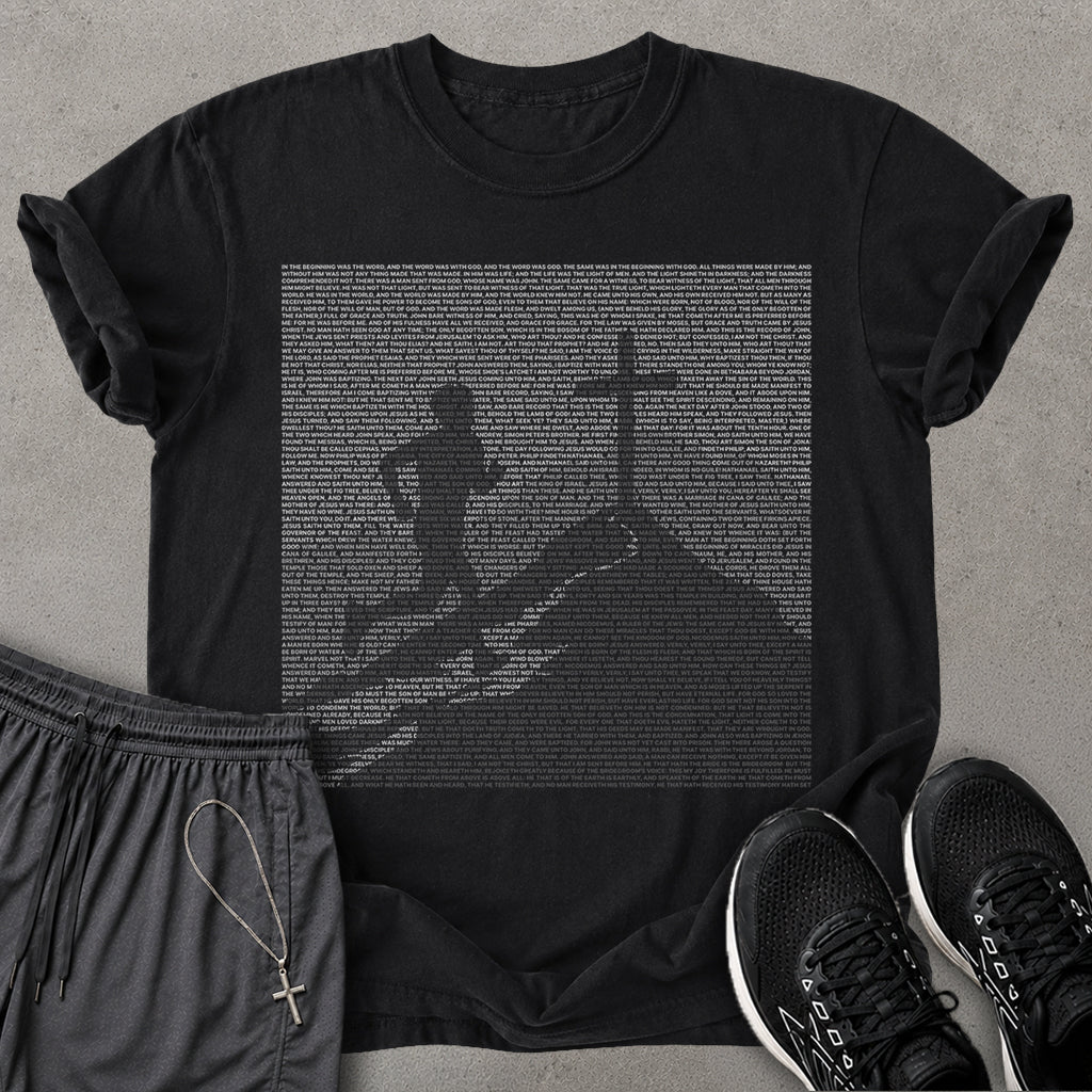 Text Illusion T-Shirt