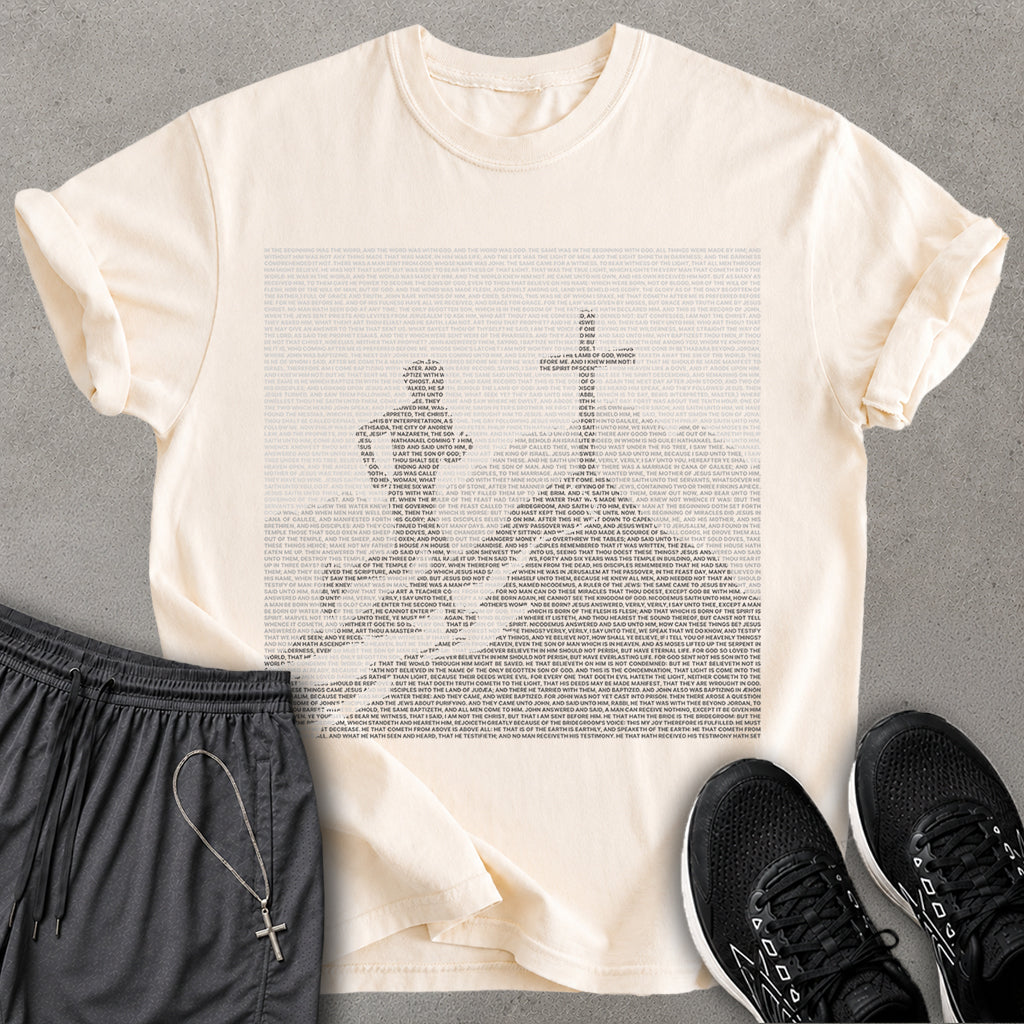 Text Illusion T-Shirt