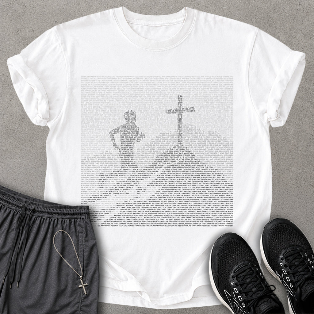 Text Illusion T-Shirt