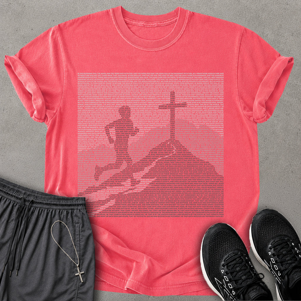 Text Illusion T-Shirt