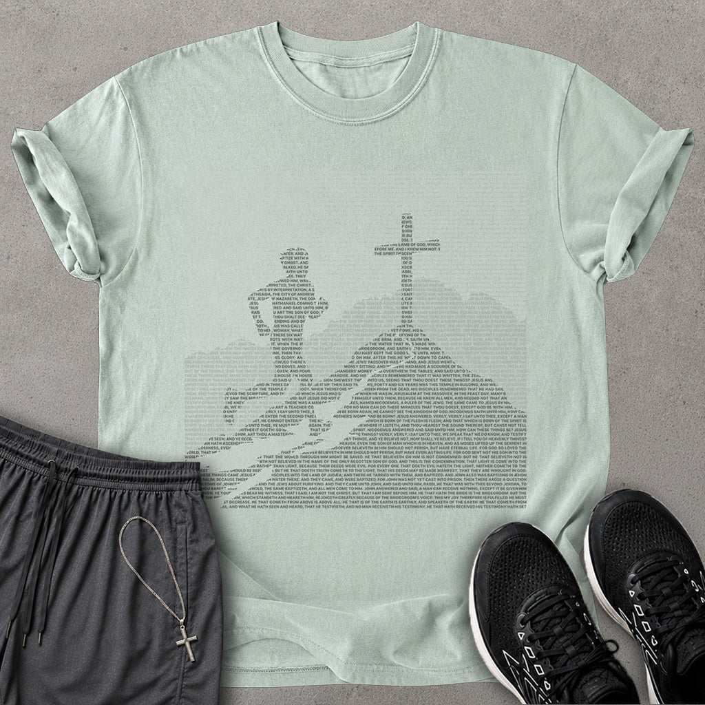 Text Illusion T-Shirt
