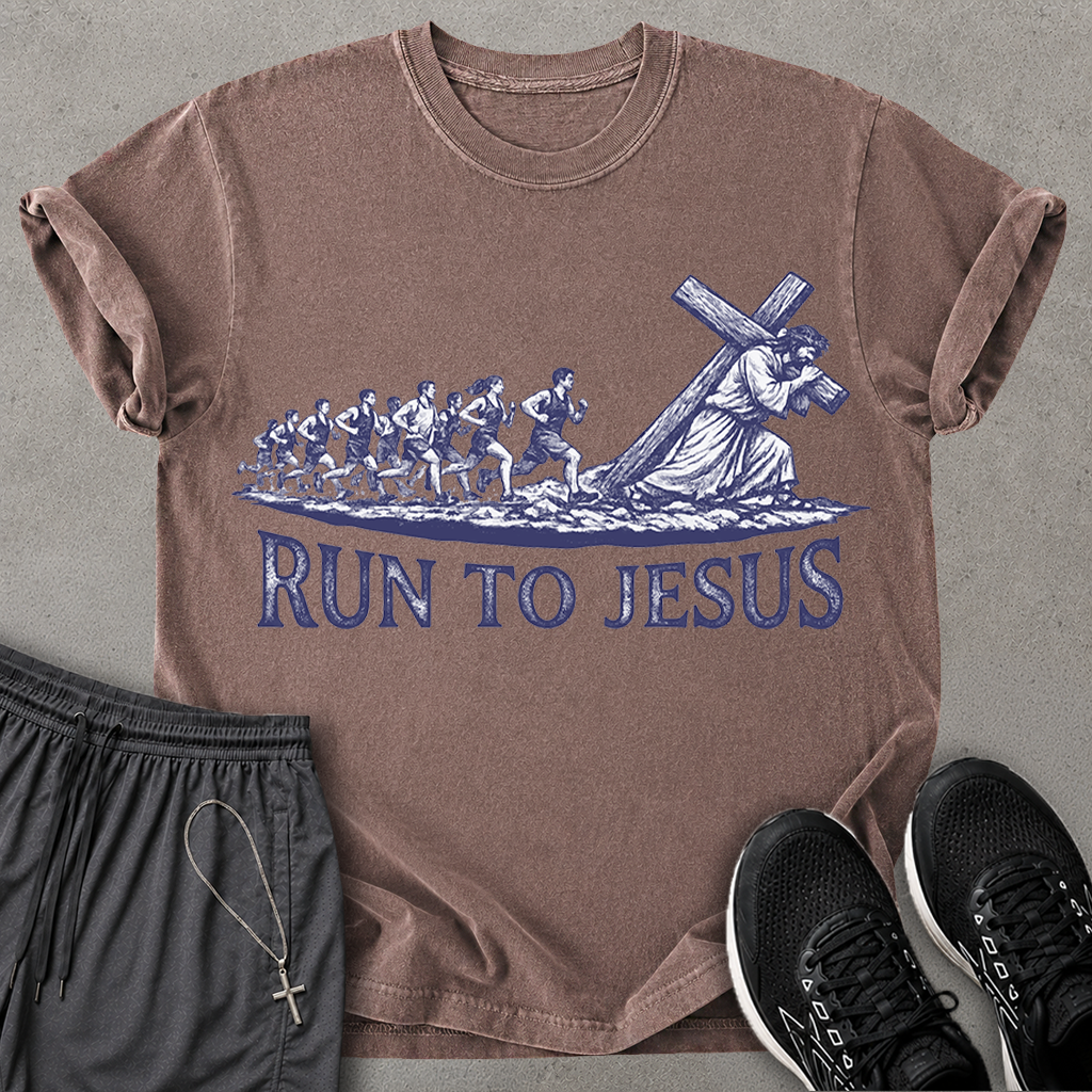 Running Towards T-shirt