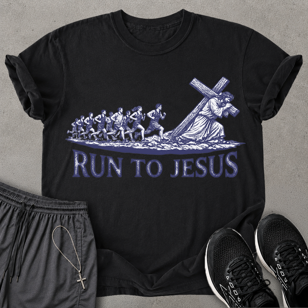 Running Towards T-shirt