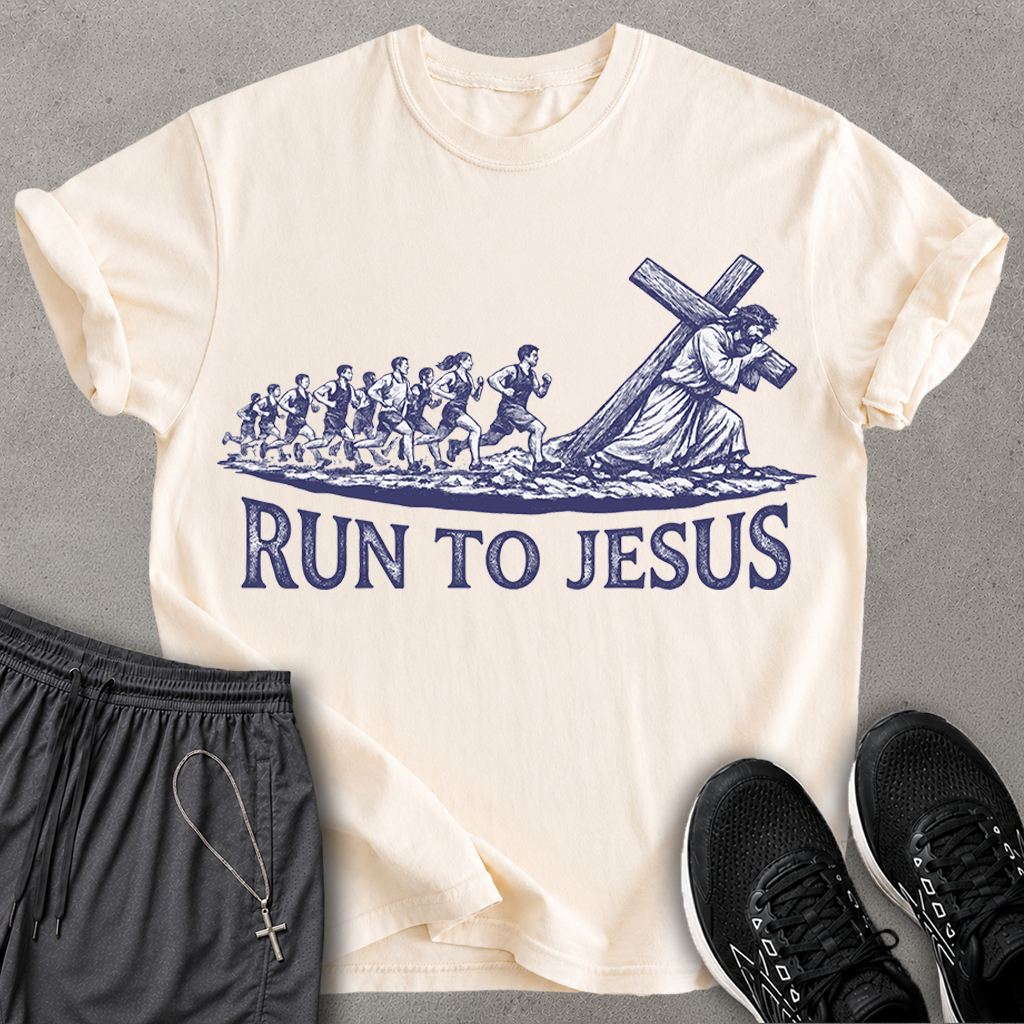 Running Towards T-shirt