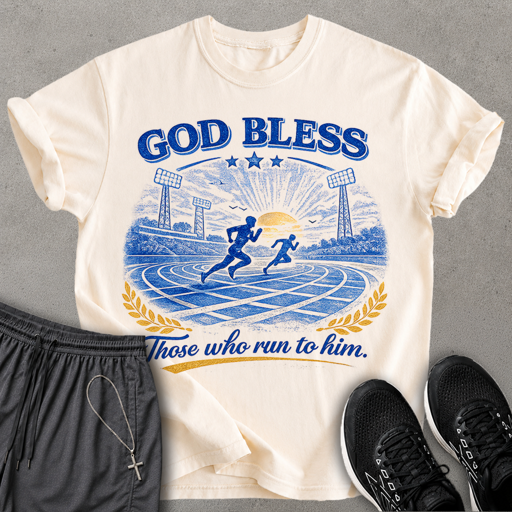 Those who run to him T-shirt