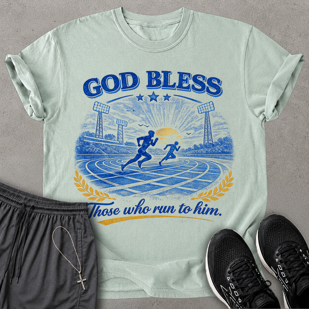 Those who run to him T-shirt