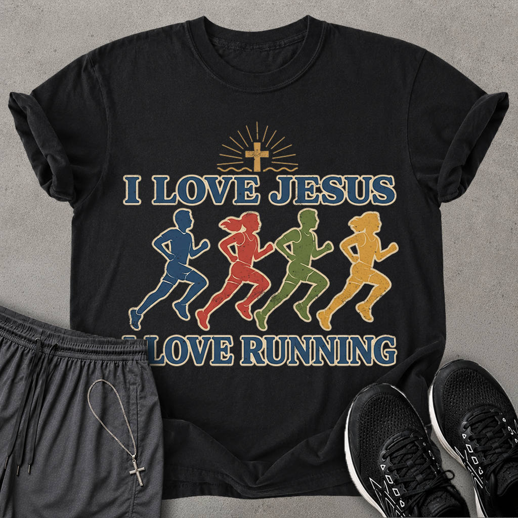 I love Runnning T-shirt