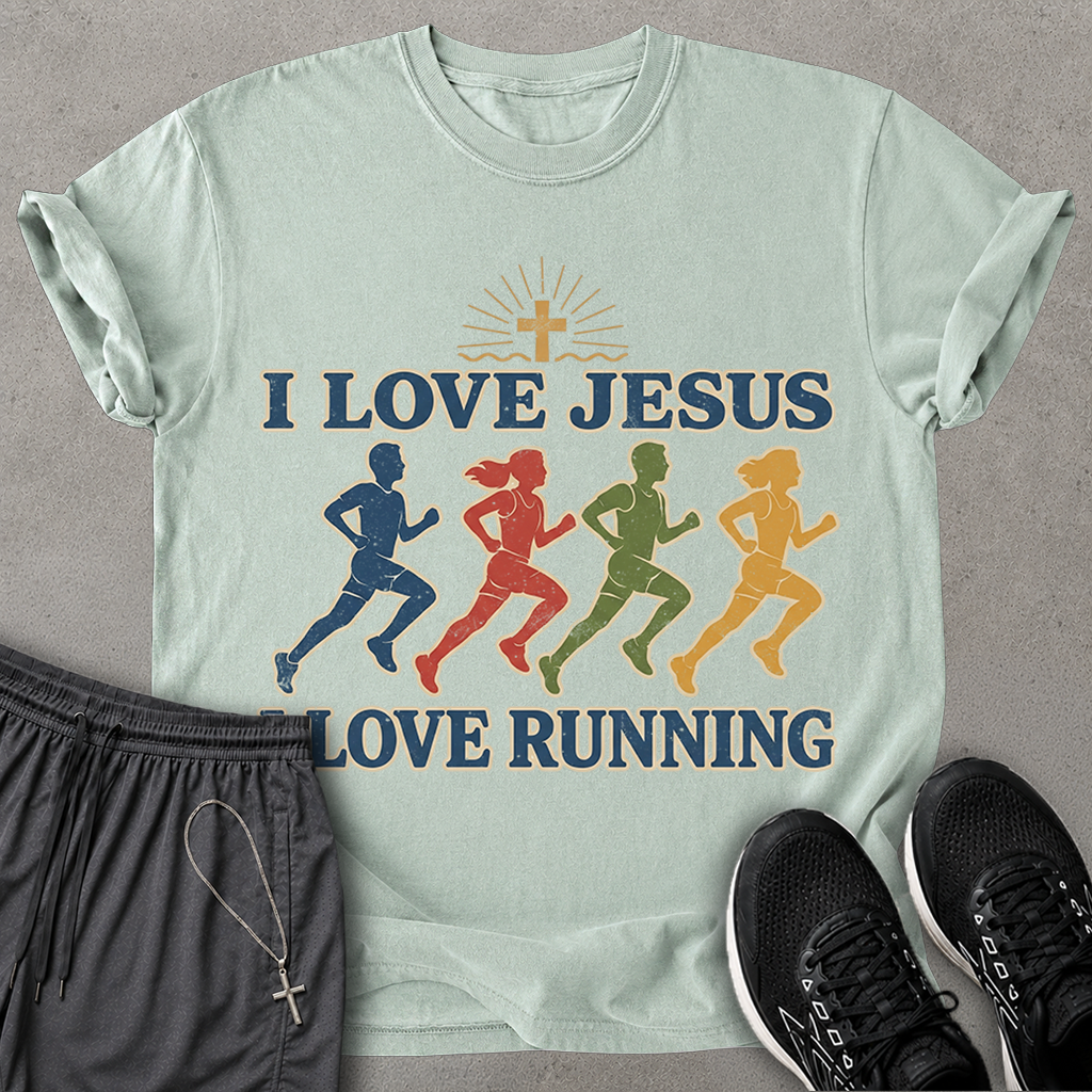 I love Runnning T-shirt