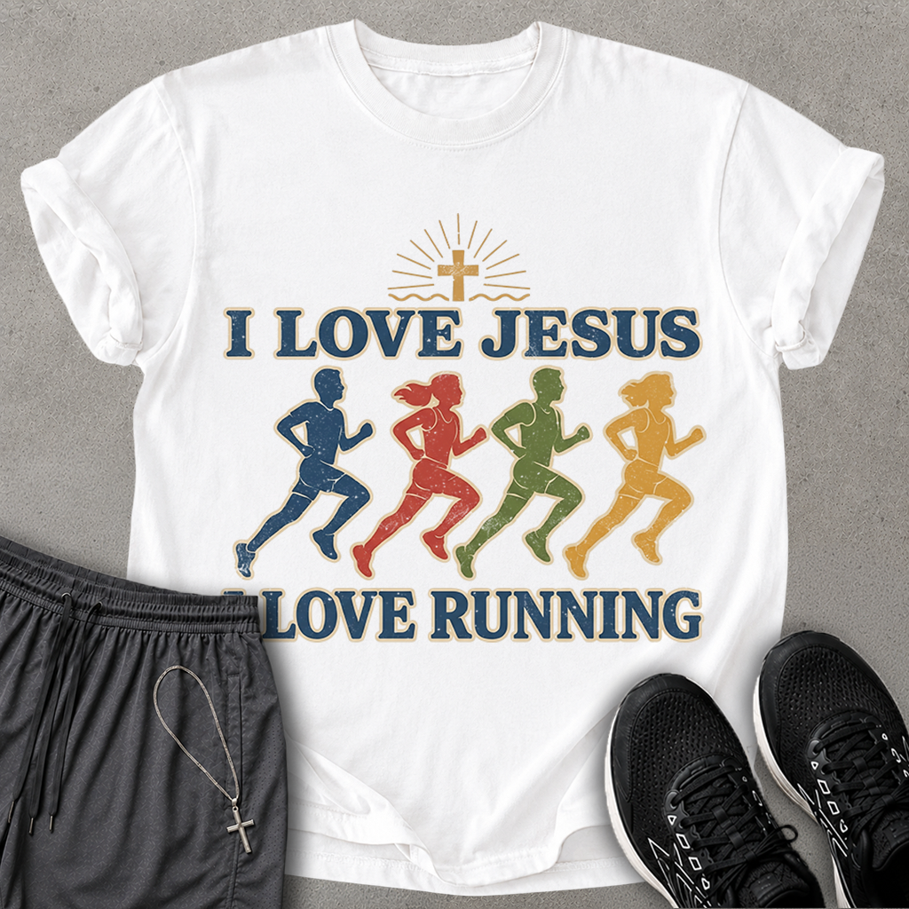 I love Runnning T-shirt