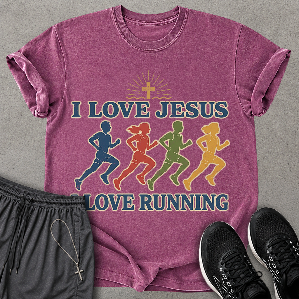 I love Runnning T-shirt