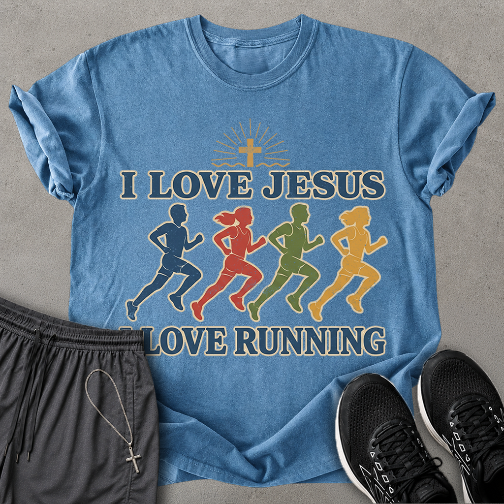I love Runnning T-shirt