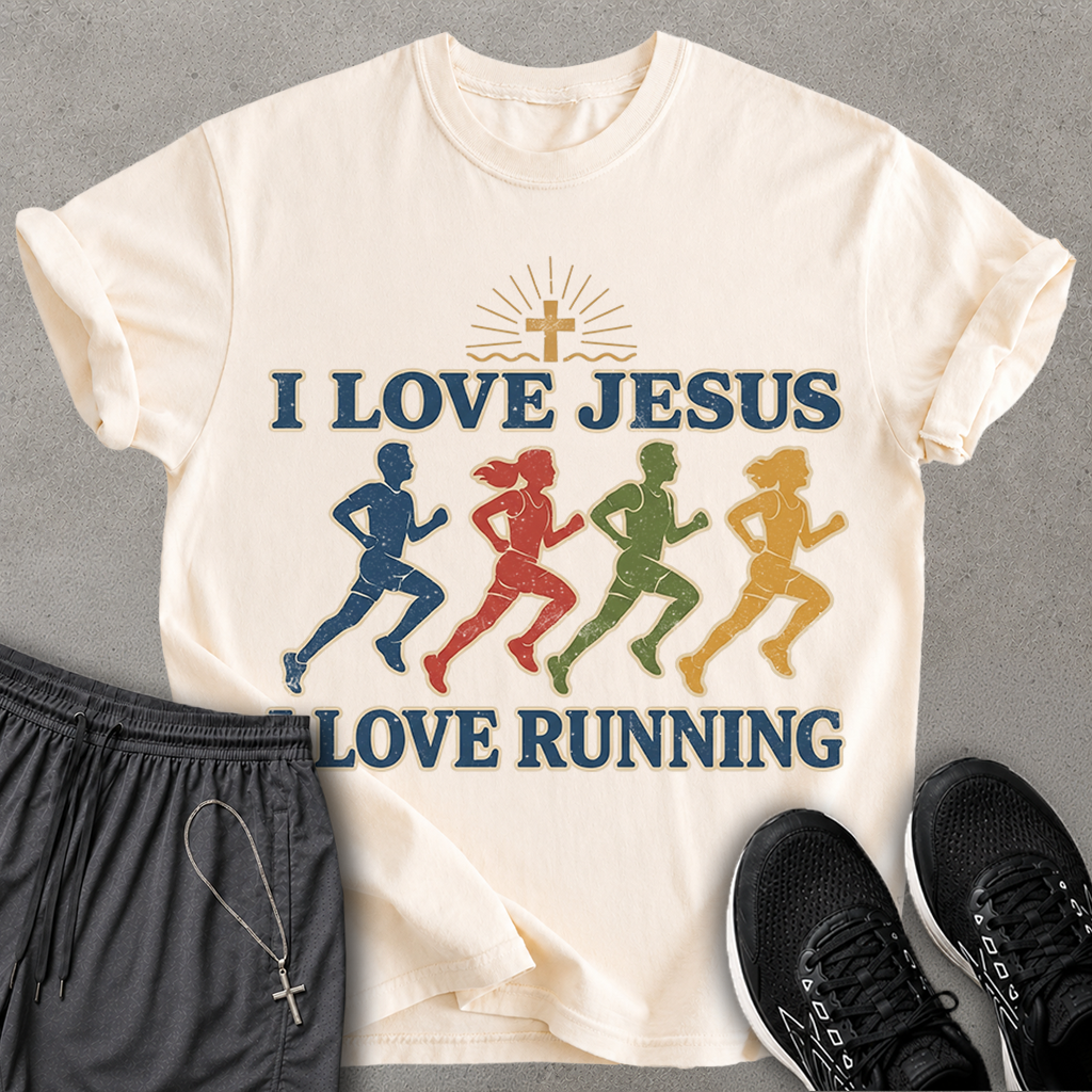 I love Runnning T-shirt