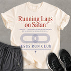 Running Laps On Satan T-shirt