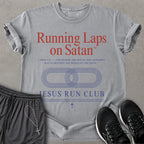 Running Laps On Satan T-shirt