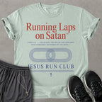 Running Laps On Satan T-shirt