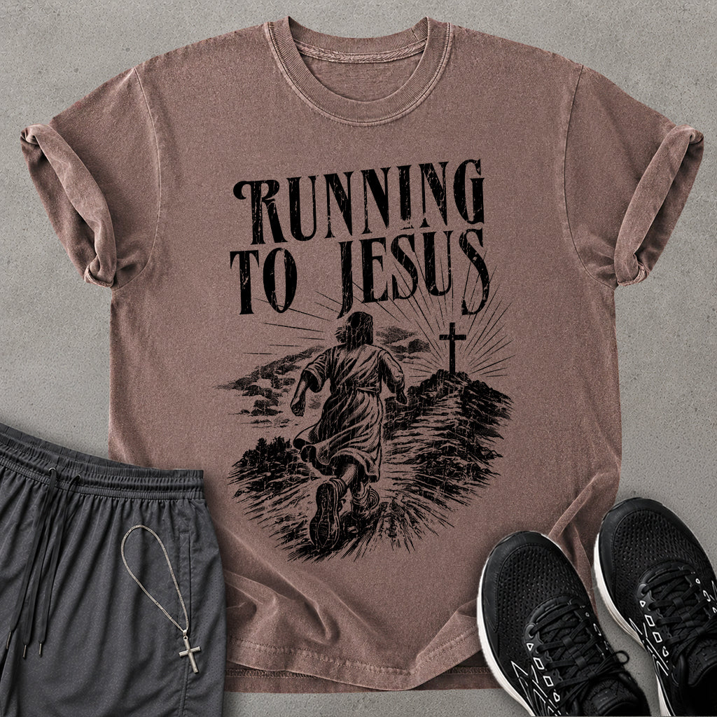 Running To Jesus T-shirt