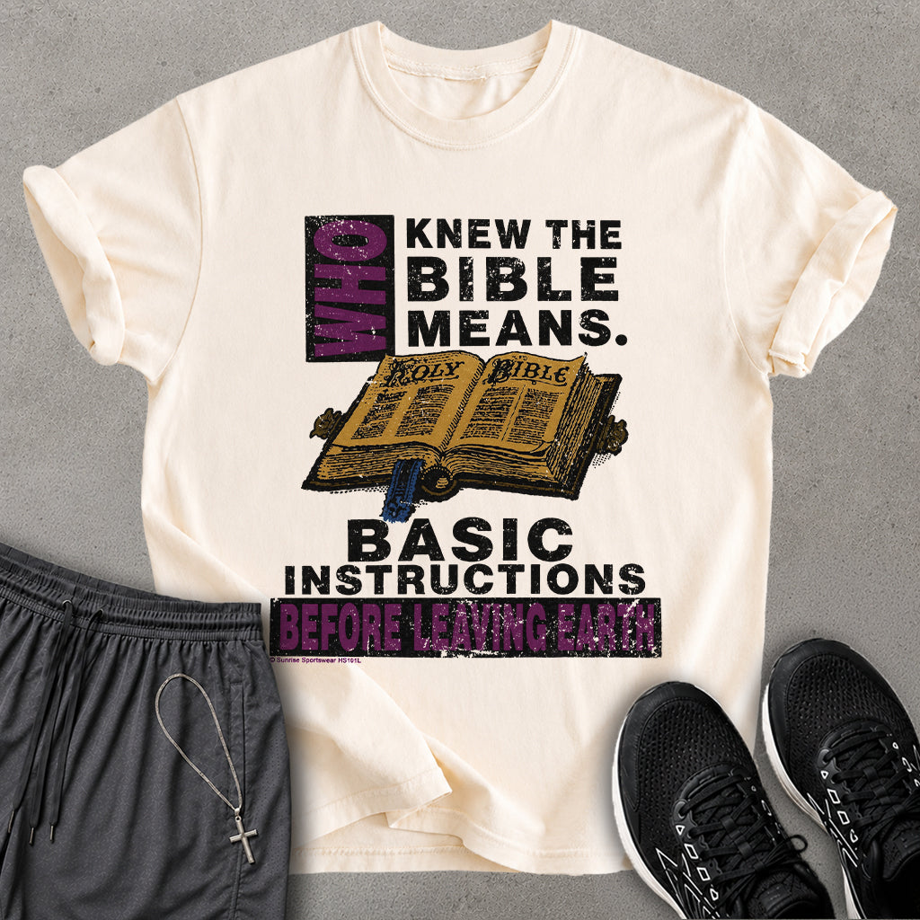 Bible T-shirt