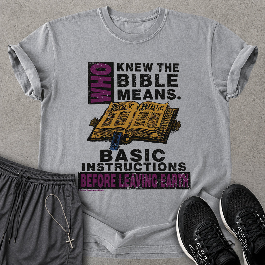 Bible T-shirt