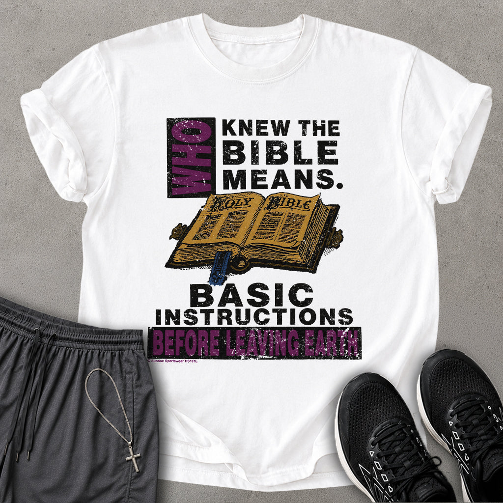 Bible T-shirt