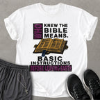 Bible T-shirt