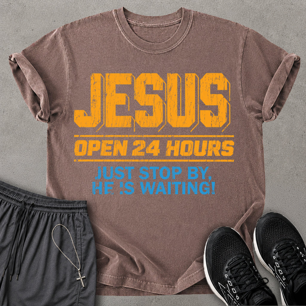 Open 24 Hours T-shirt