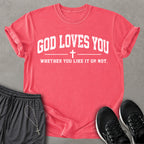 God Loves You Arch T-shirt