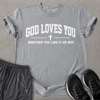 God Loves You Arch T-shirt